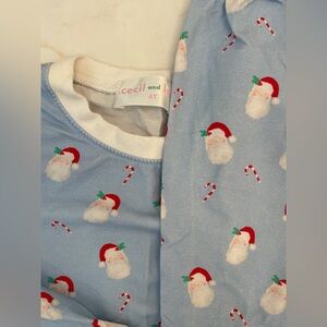 Cecil and Lou Santa Pajamas
